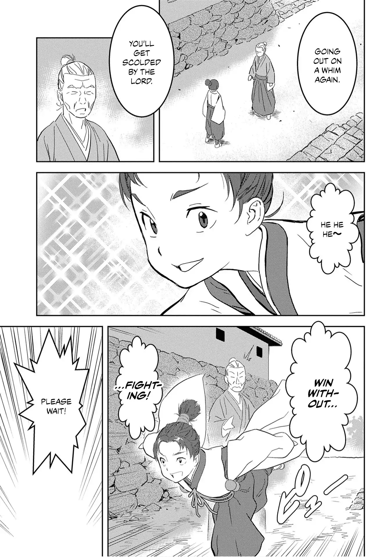 Sengoku Komachi Kurou Tan! Chapter 9 page 34 - Chapter 9: Reward