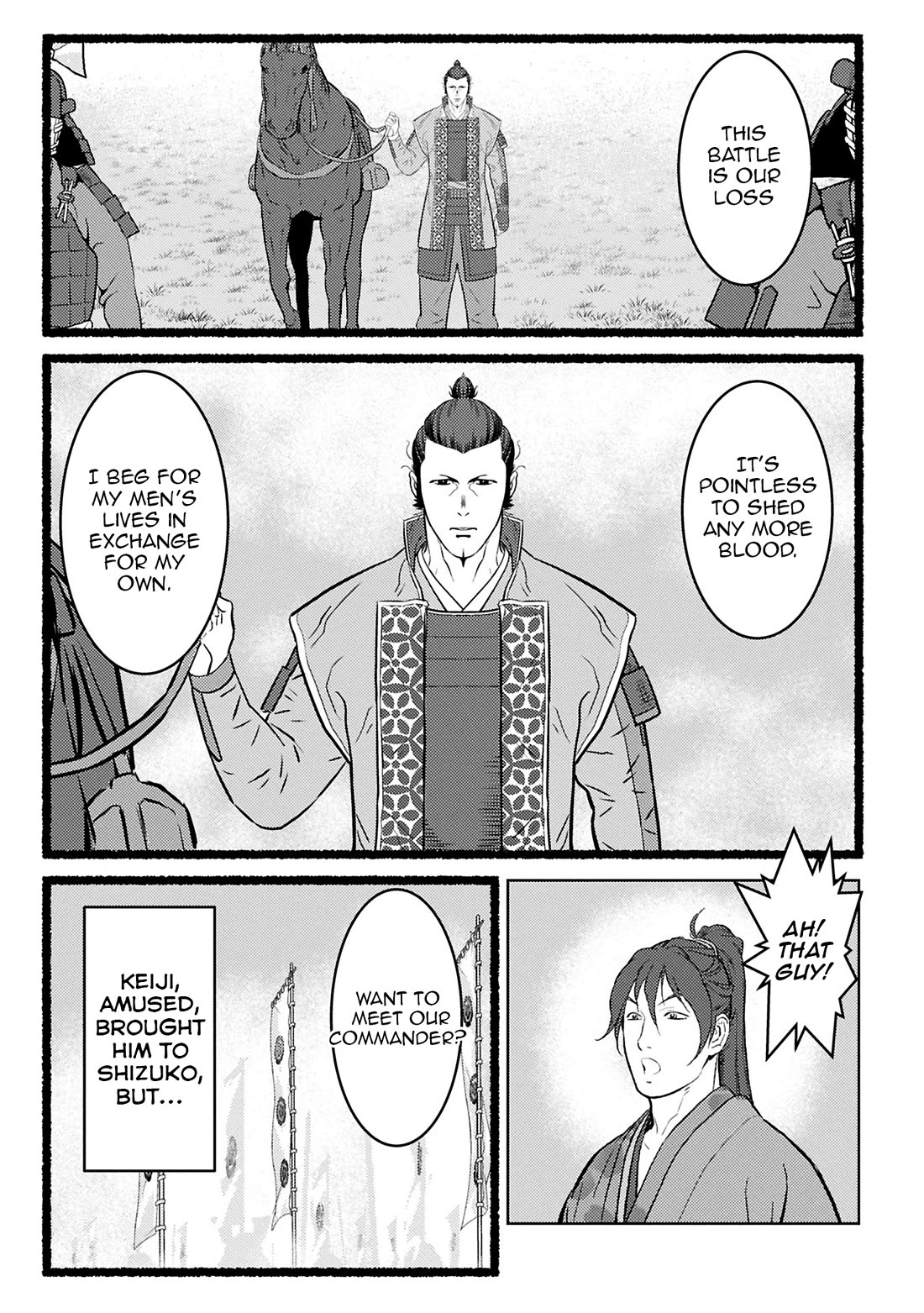 Sengoku Komachi Kurou Tan! Chapter 94 page 4 - Chapter 94: Obligation