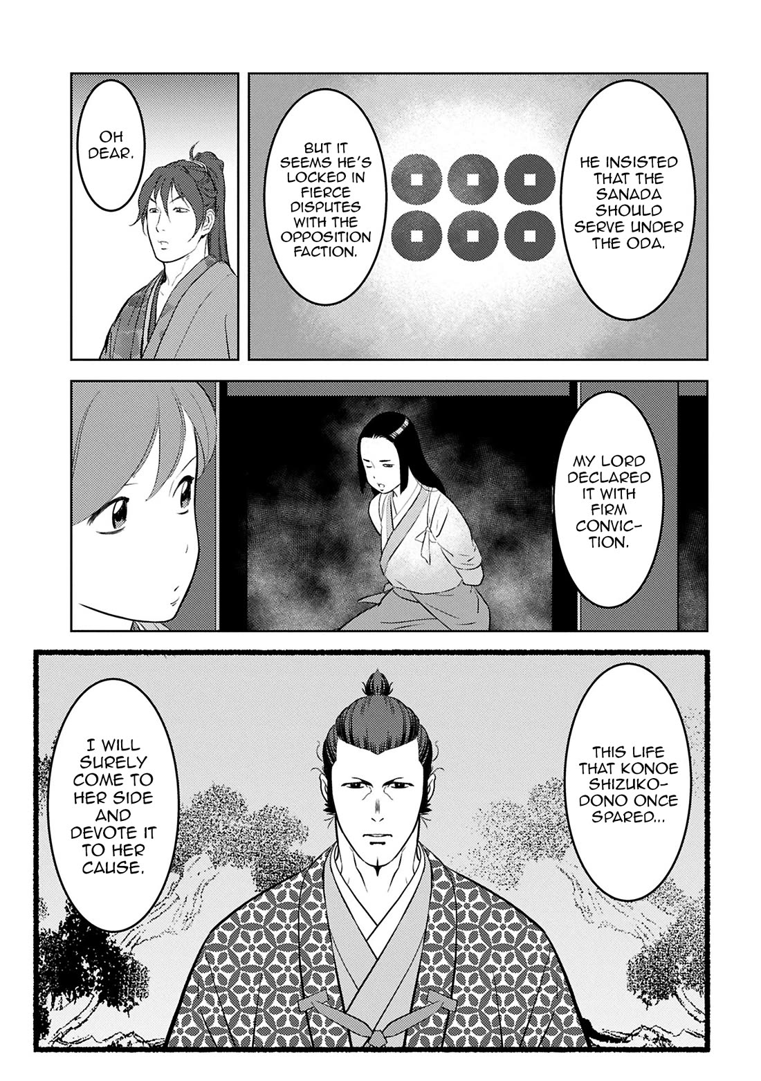 Sengoku Komachi Kurou Tan! Chapter 94 page 6 - Chapter 94: Obligation