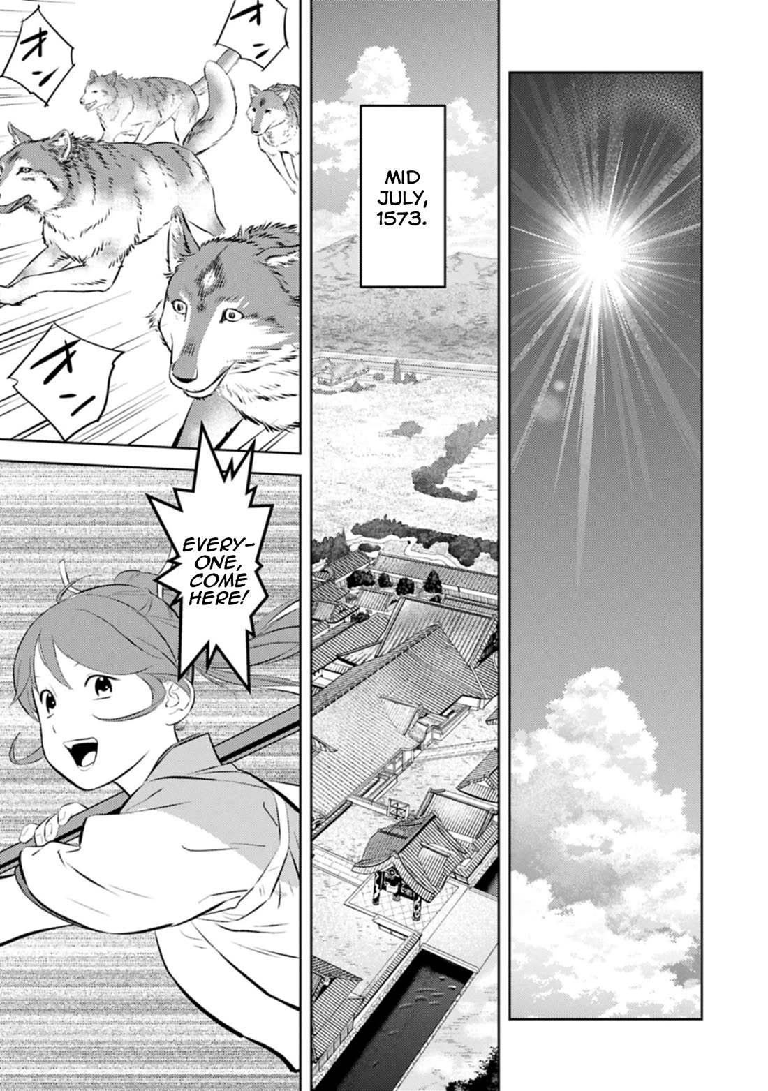 Sengoku Komachi Kurou Tan! Chapter 95 page 20 - Chapter 95: A Moment's Breath