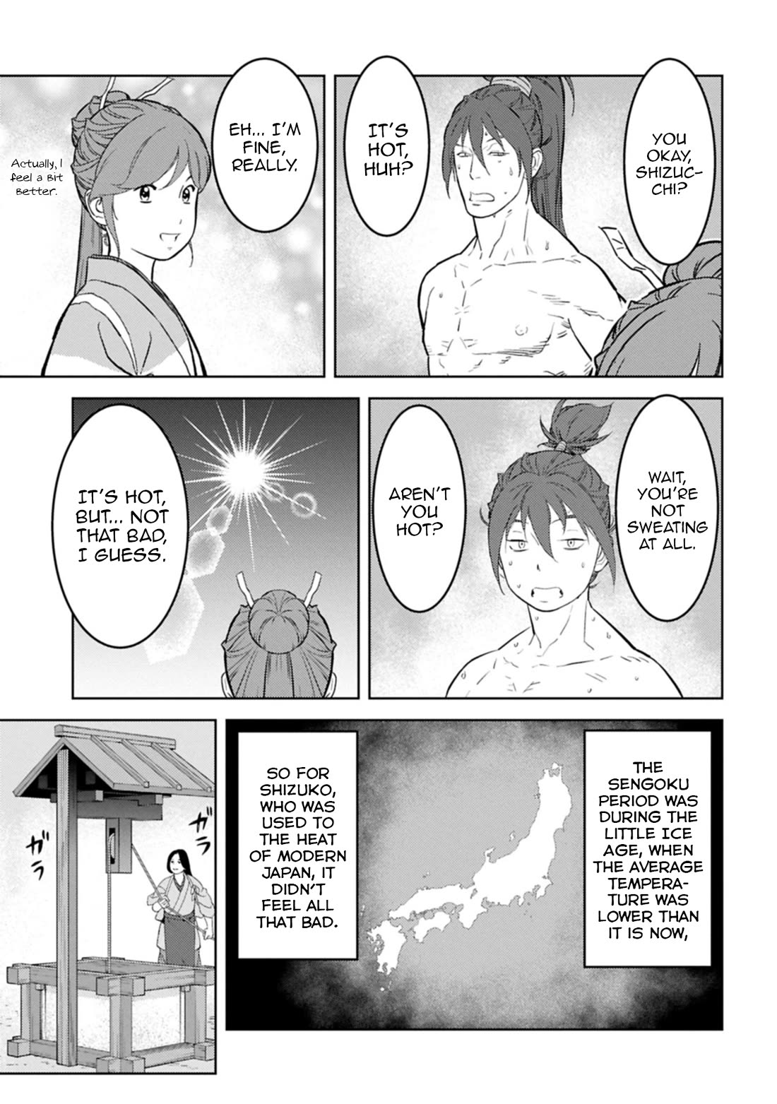 Sengoku Komachi Kurou Tan! Chapter 95 page 24 - Chapter 95: A Moment's Breath