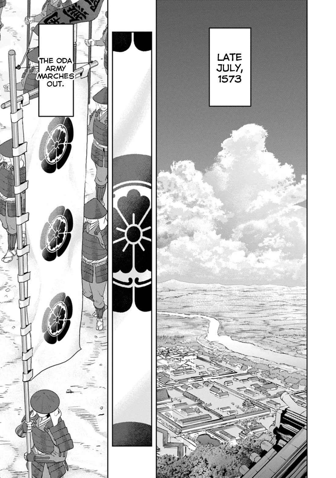 Sengoku Komachi Kurou Tan! Chapter 95 page 28 - Chapter 95: A Moment's Breath