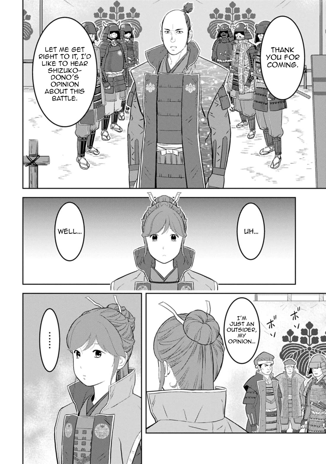 Sengoku Komachi Kurou Tan! Chapter 96 page 11 - Chapter 96: Diplomacy