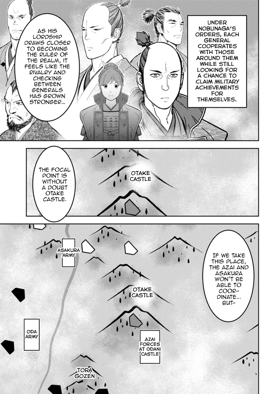 Sengoku Komachi Kurou Tan! Chapter 96 page 12 - Chapter 96: Diplomacy