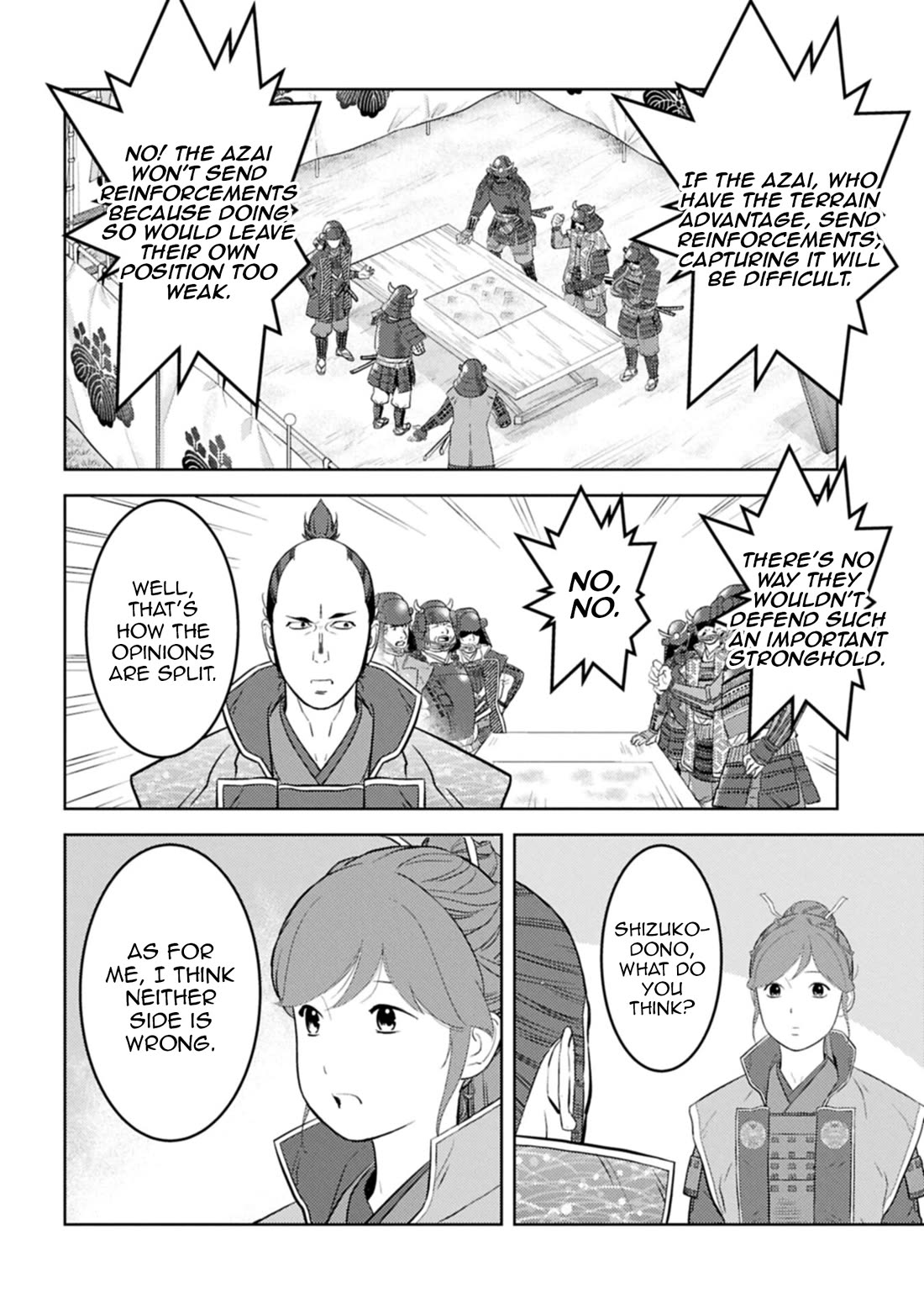 Sengoku Komachi Kurou Tan! Chapter 96 page 13 - Chapter 96: Diplomacy