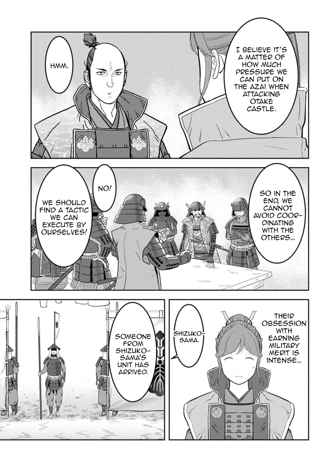 Sengoku Komachi Kurou Tan! Chapter 96 page 14 - Chapter 96: Diplomacy