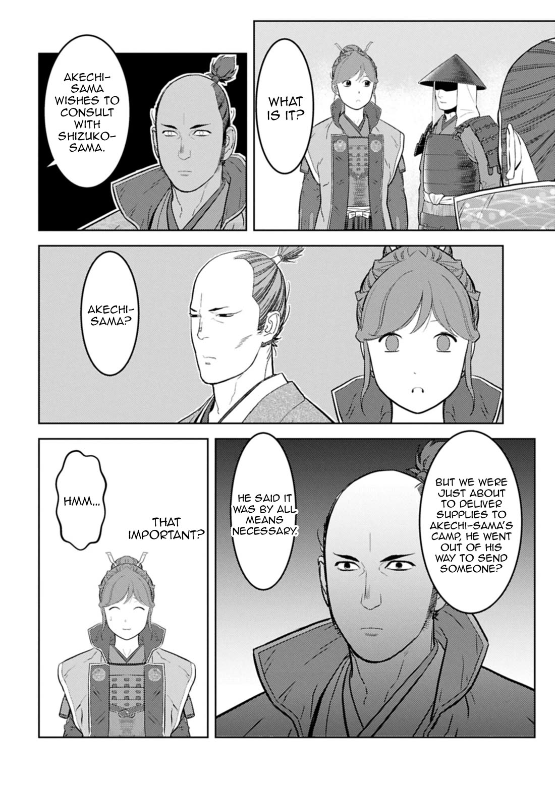 Sengoku Komachi Kurou Tan! Chapter 96 page 15 - Chapter 96: Diplomacy