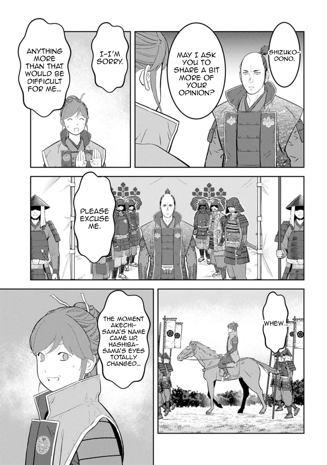 Sengoku Komachi Kurou Tan! Chapter 96 page 16 - Chapter 96: Diplomacy