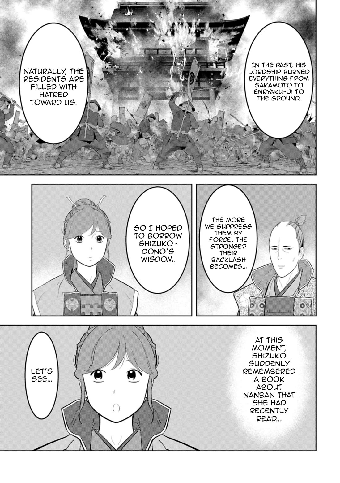 Sengoku Komachi Kurou Tan! Chapter 96 page 22 - Chapter 96: Diplomacy