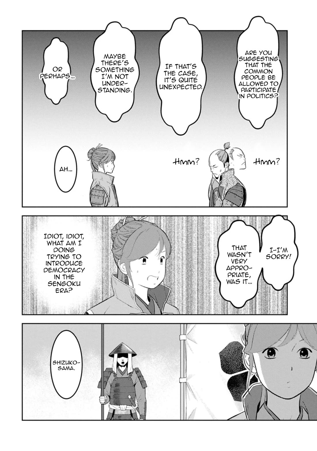Sengoku Komachi Kurou Tan! Chapter 96 page 25 - Chapter 96: Diplomacy
