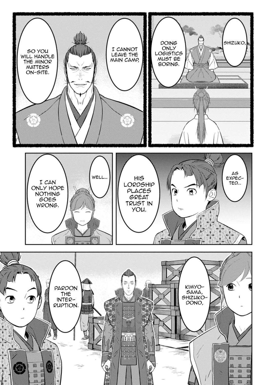 Sengoku Komachi Kurou Tan! Chapter 96 page 8 - Chapter 96: Diplomacy