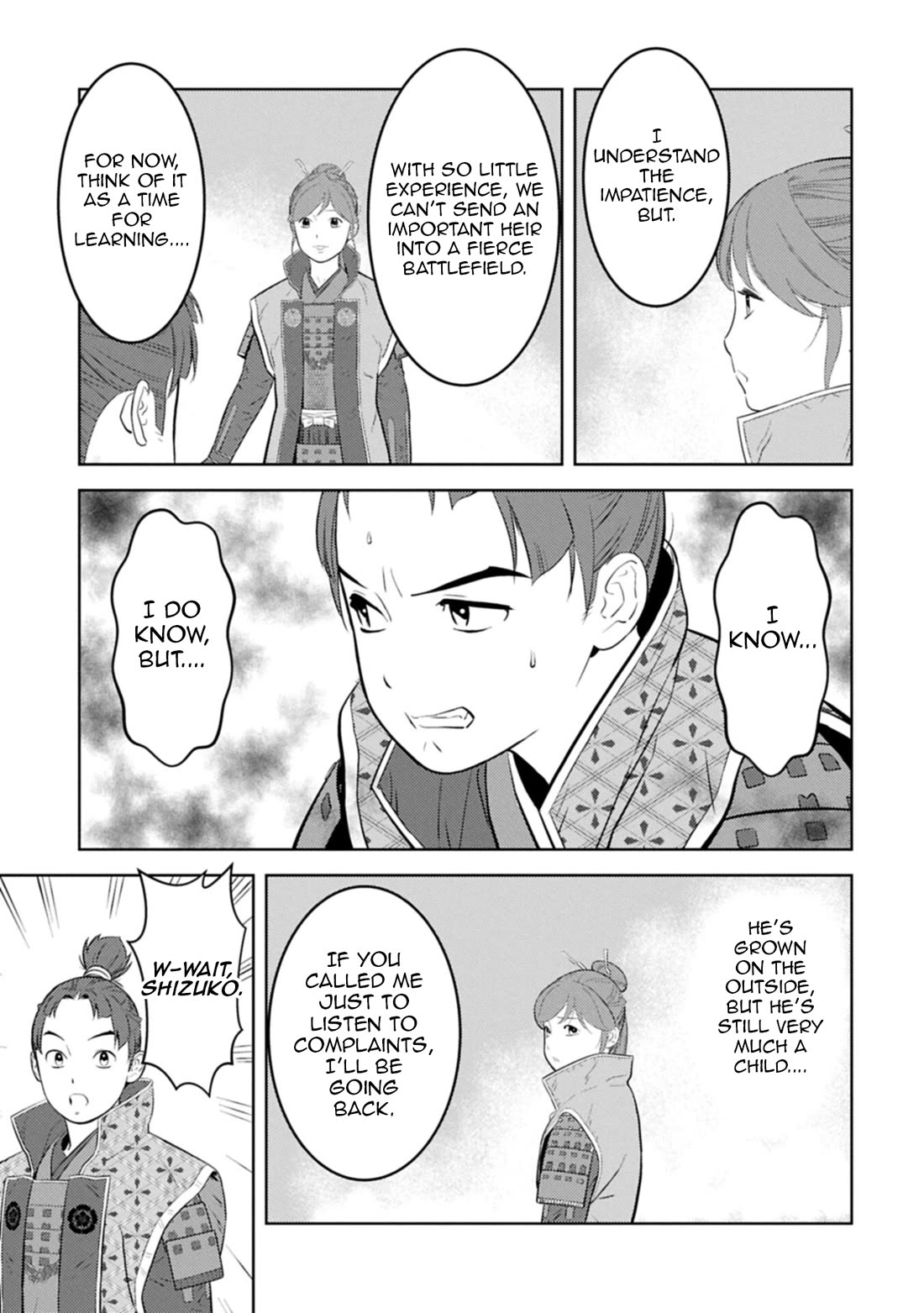 Sengoku Komachi Kurou Tan! Chapter 97 page 12 - Chapter 97: Thunder
