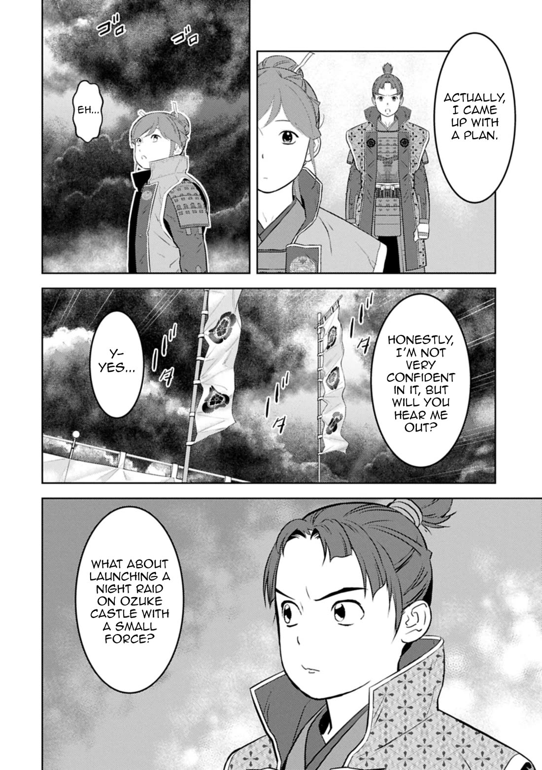 Sengoku Komachi Kurou Tan! Chapter 97 page 13 - Chapter 97: Thunder