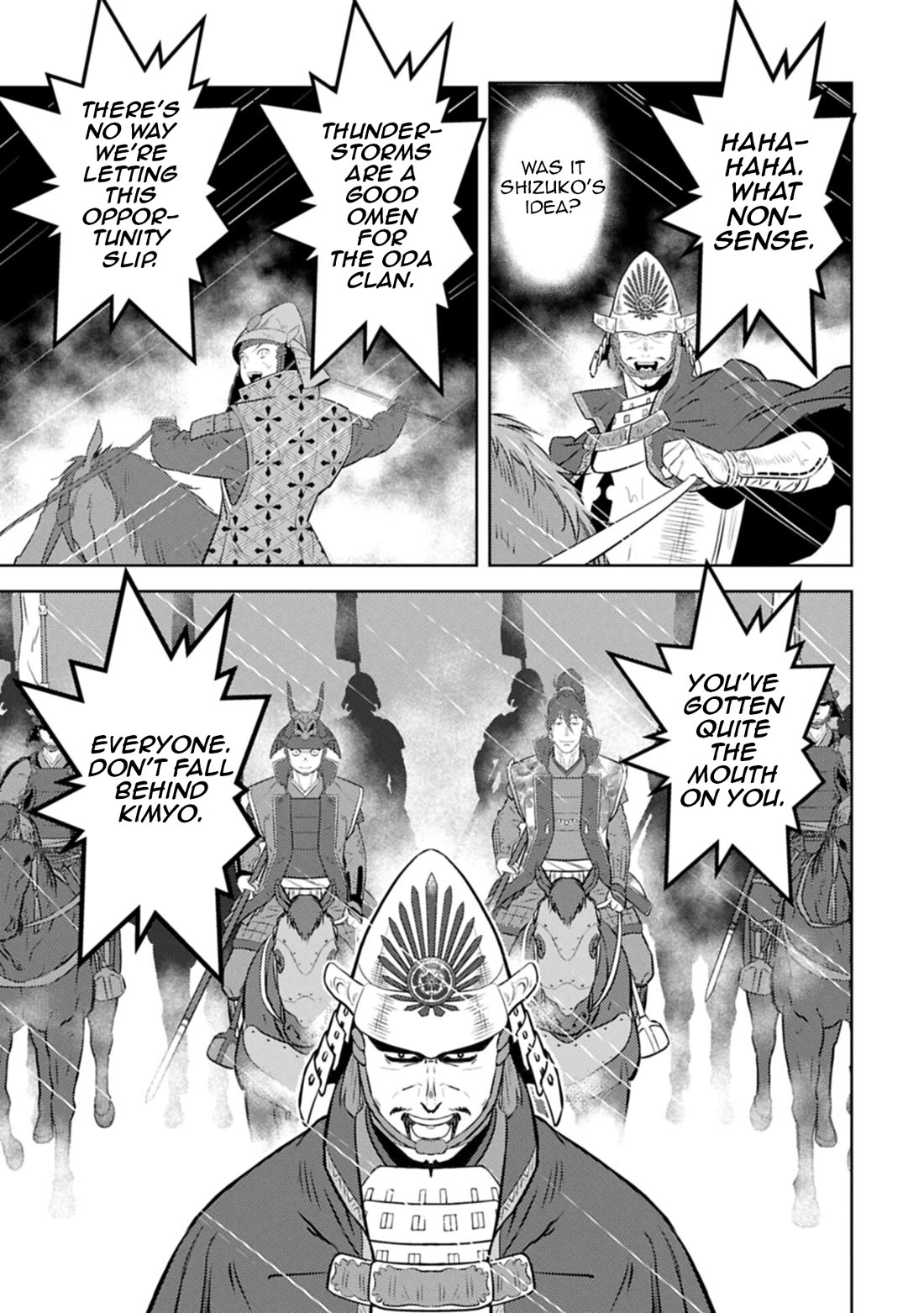 Sengoku Komachi Kurou Tan! Chapter 97 page 24 - Chapter 97: Thunder
