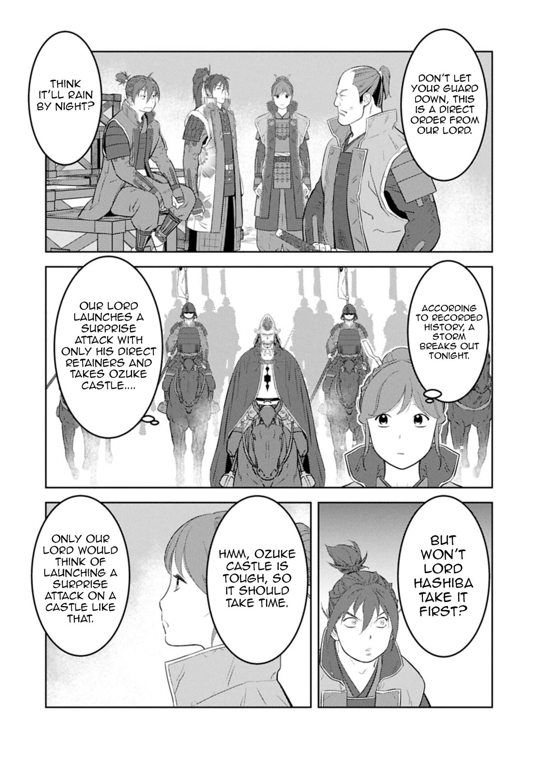 Sengoku Komachi Kurou Tan! Chapter 97 page 8 - Chapter 97: Thunder