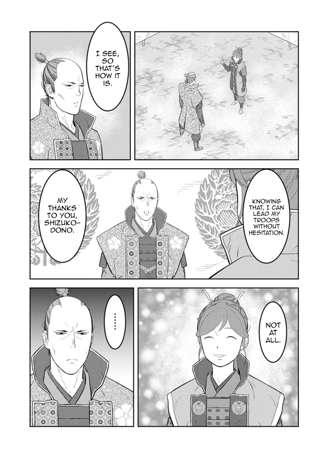 Sengoku Komachi Kurou Tan! Chapter 98 page 12 - Chapter 98: True Intent