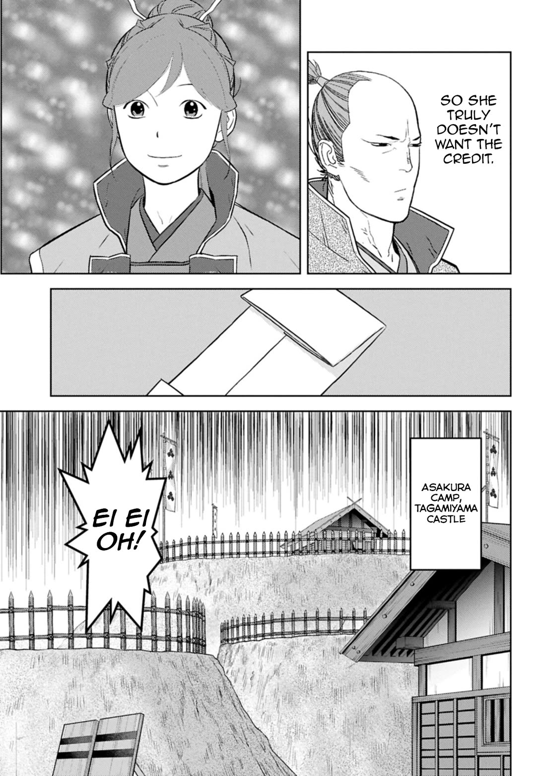 Sengoku Komachi Kurou Tan! Chapter 98 page 14 - Chapter 98: True Intent