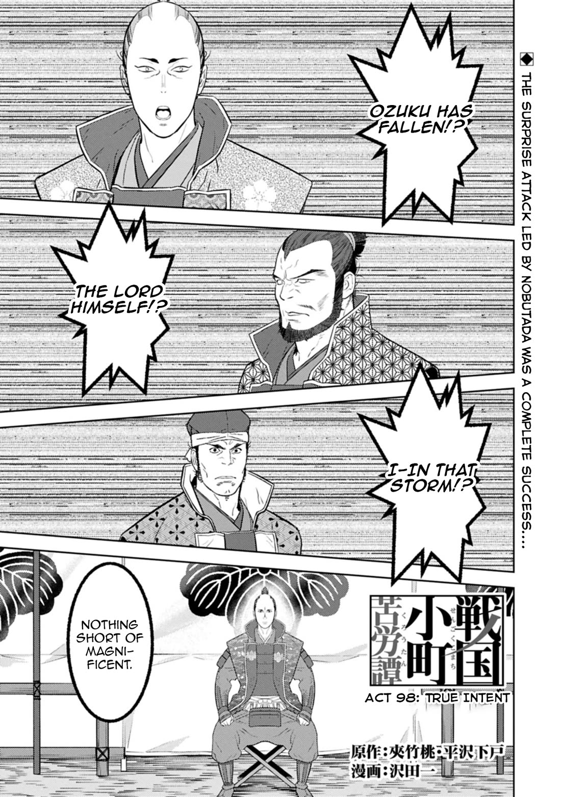 Sengoku Komachi Kurou Tan! Chapter 98 page 2 - Chapter 98: True Intent