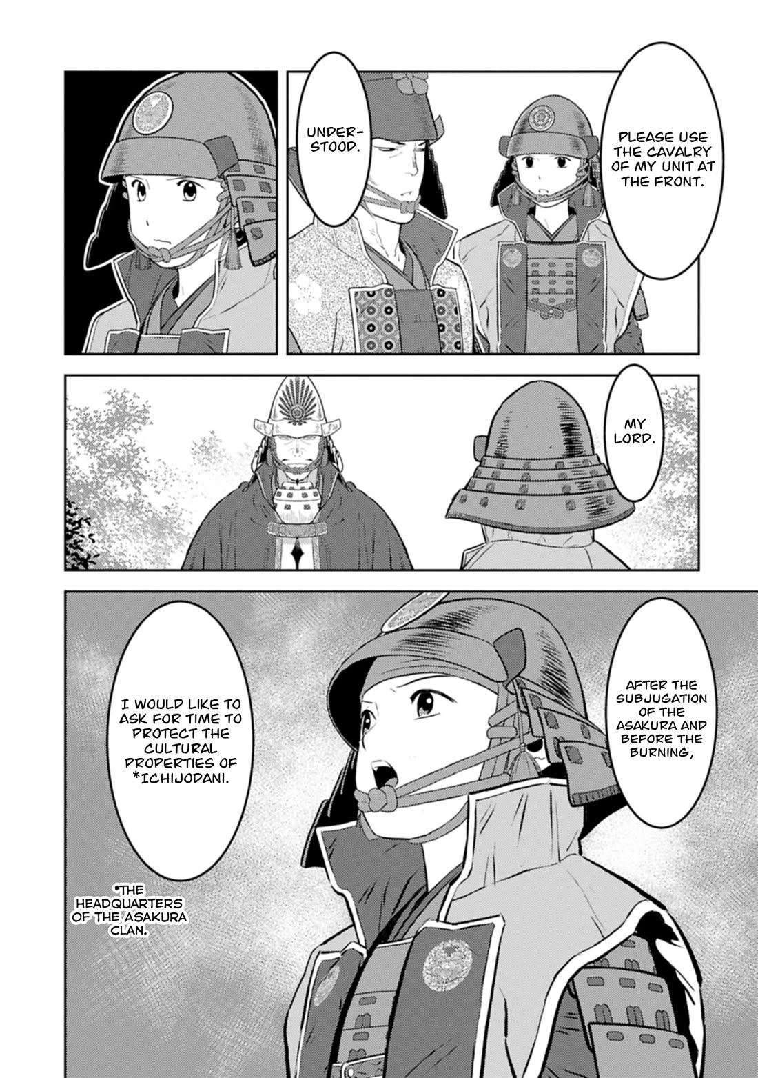 Sengoku Komachi Kurou Tan! Chapter 99 page 3 - Chapter 99: Letter