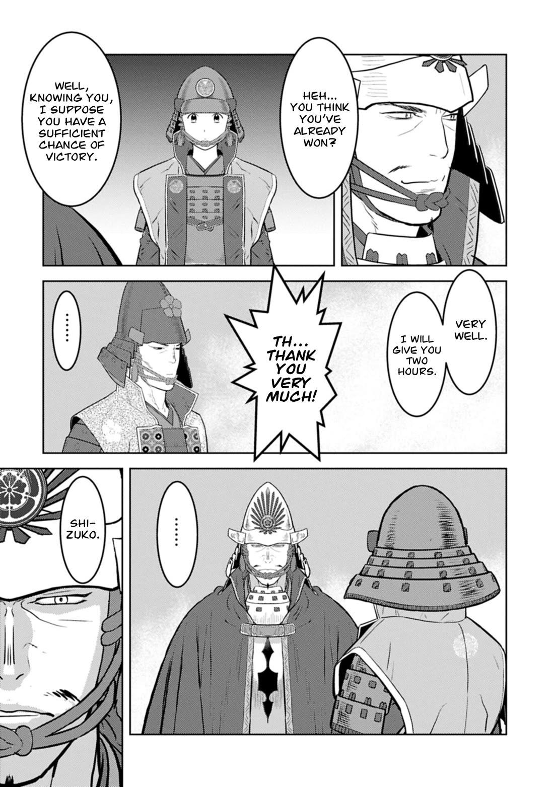 Sengoku Komachi Kurou Tan! Chapter 99 page 4 - Chapter 99: Letter