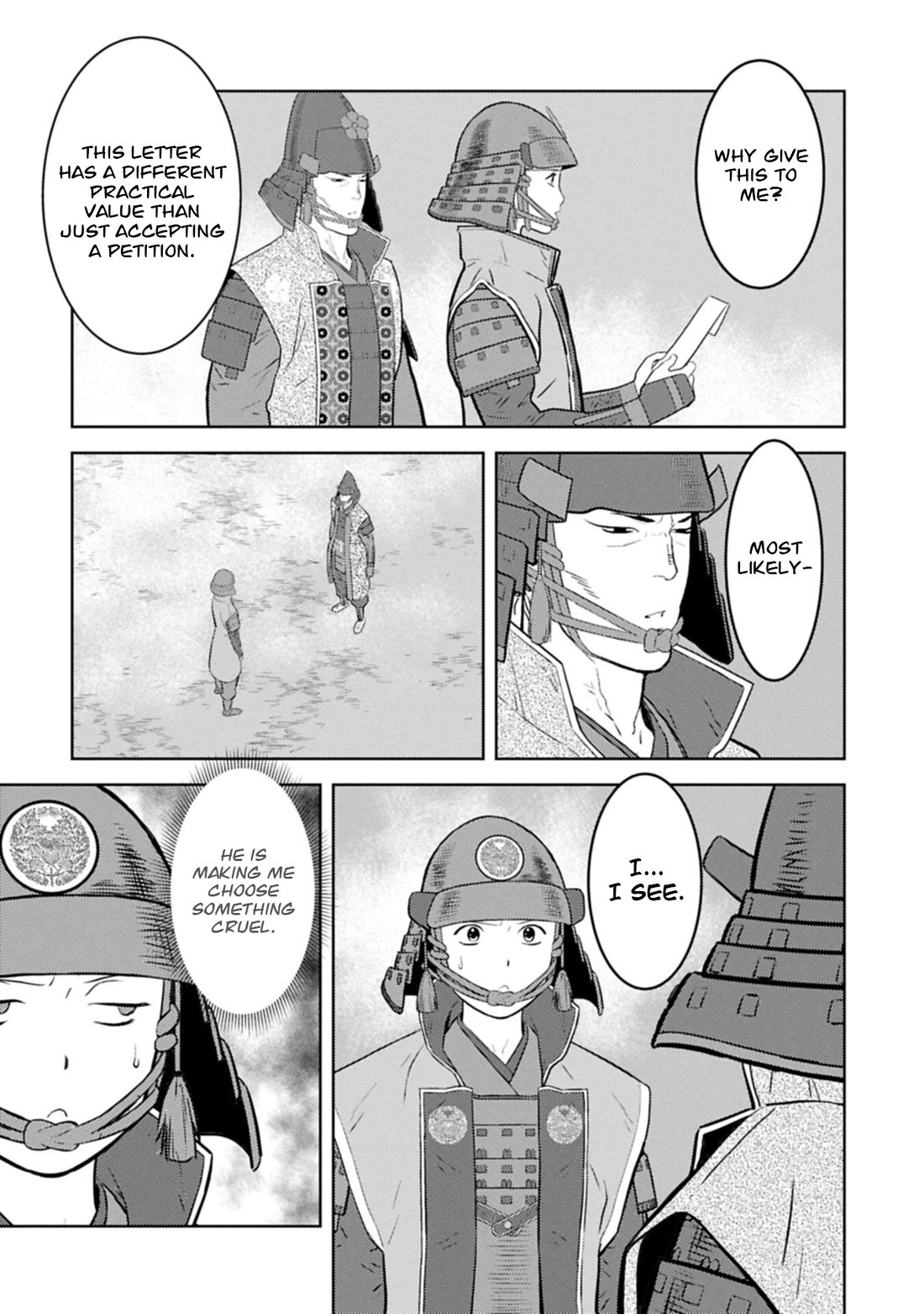 Sengoku Komachi Kurou Tan! Chapter 99 page 8 - Chapter 99: Letter