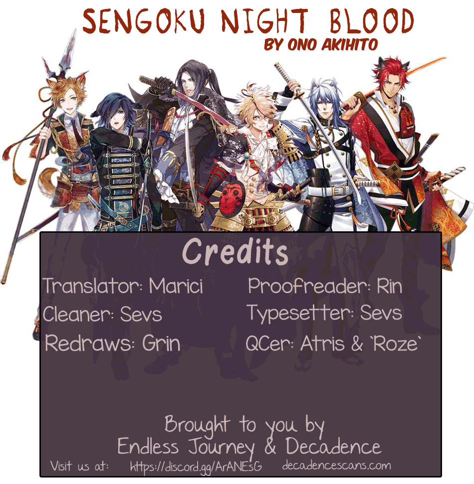 Sengoku Night Blood Chapter 3 page 35 - Chapter 3: An Excellent Advisor
