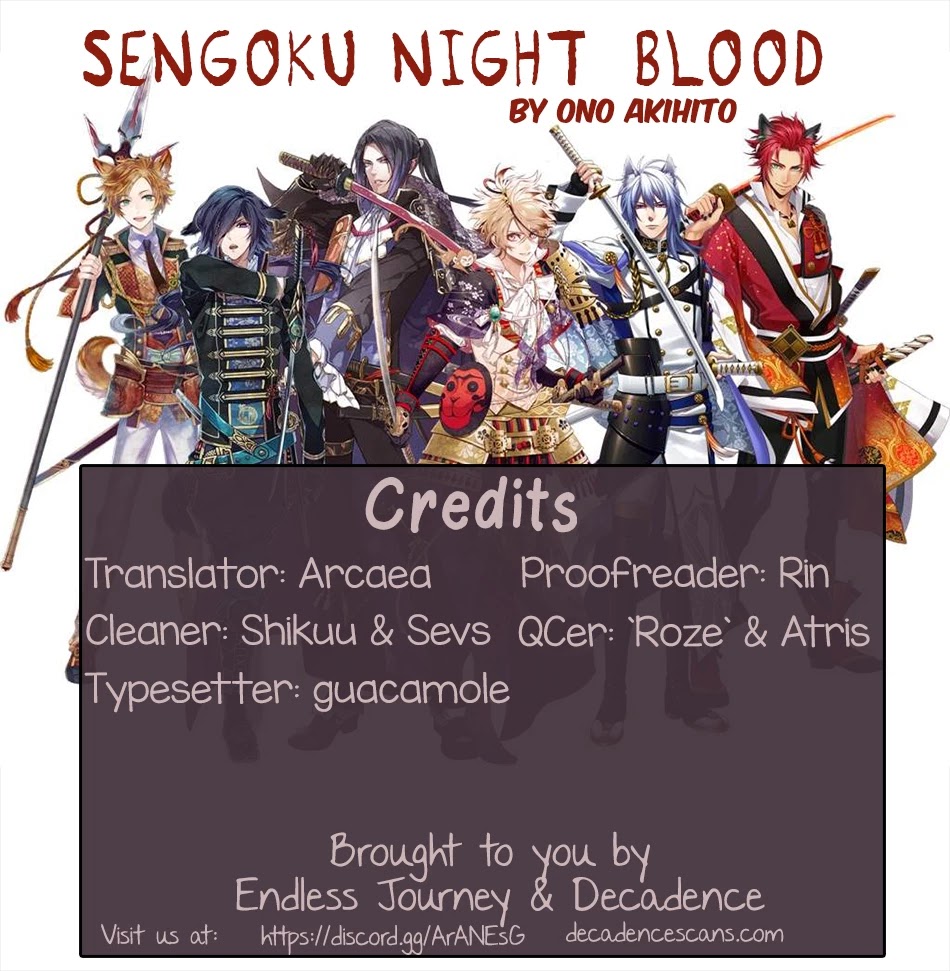 Sengoku Night Blood Chapter 6 page 34 - Chapter 6