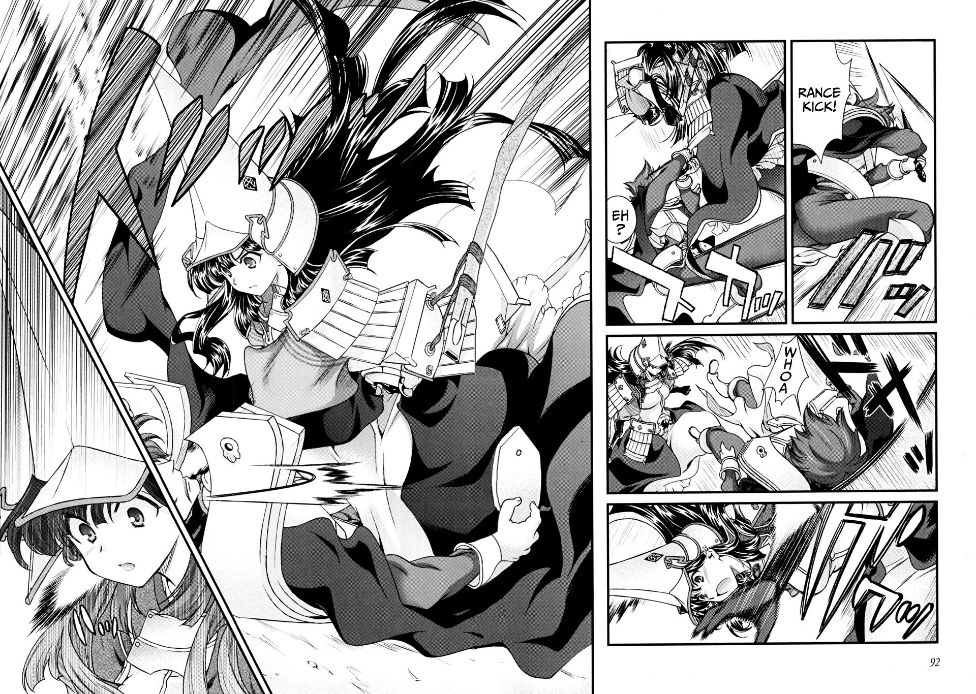 Sengoku Rance Chapter 10 page 22 - Chapter 10: Innocent Pretty Heart