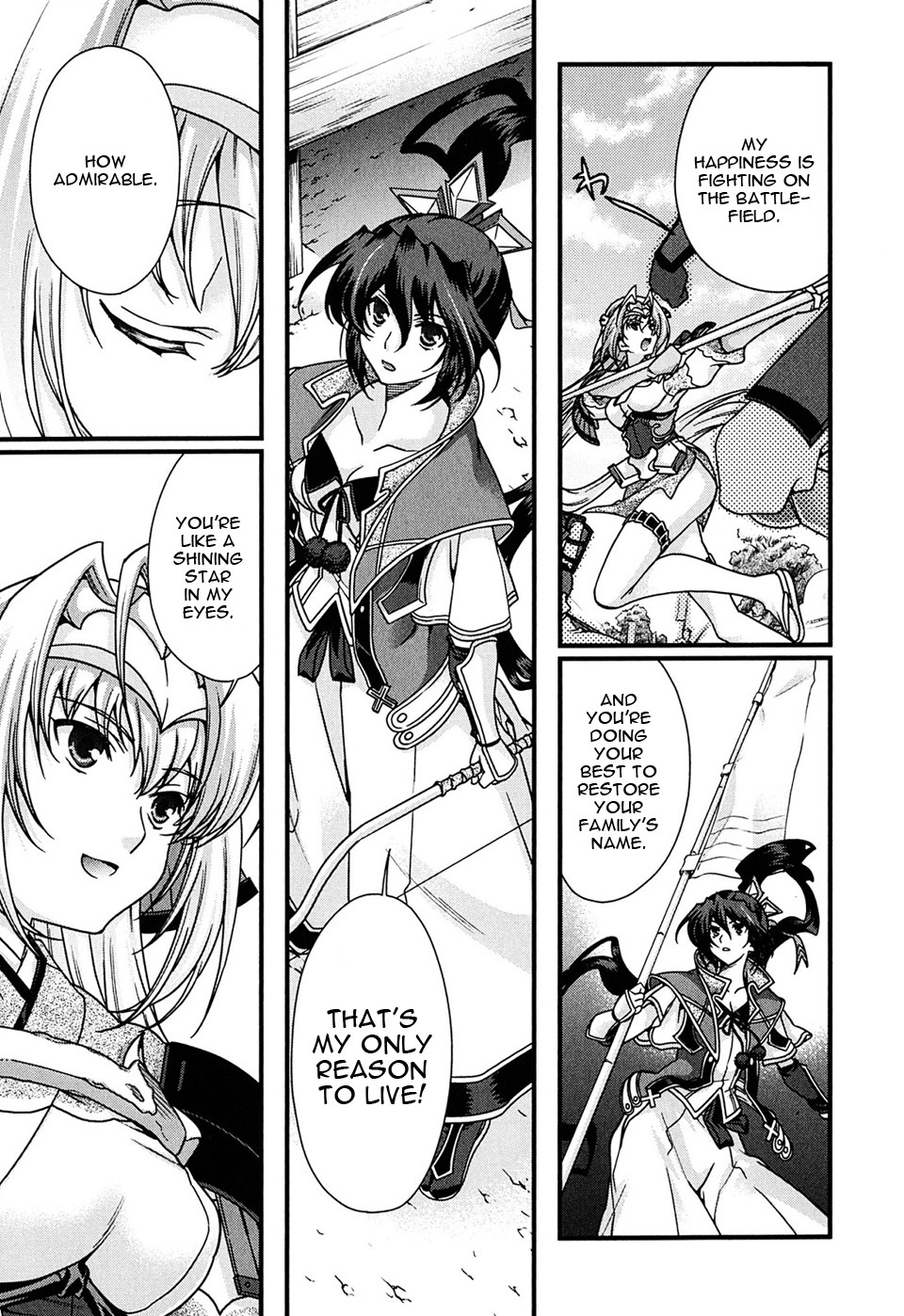 Sengoku Rance Chapter 6.5 page 4 - Chapter 6.5: Omake: Each and Every Resolution