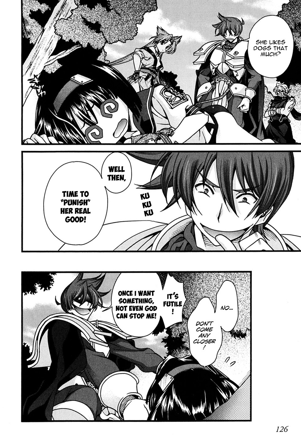 Sengoku Rance Chapter 6 page 32 - Chapter 6: Turn 06: Boisterous Dance of Dogs & Monkey