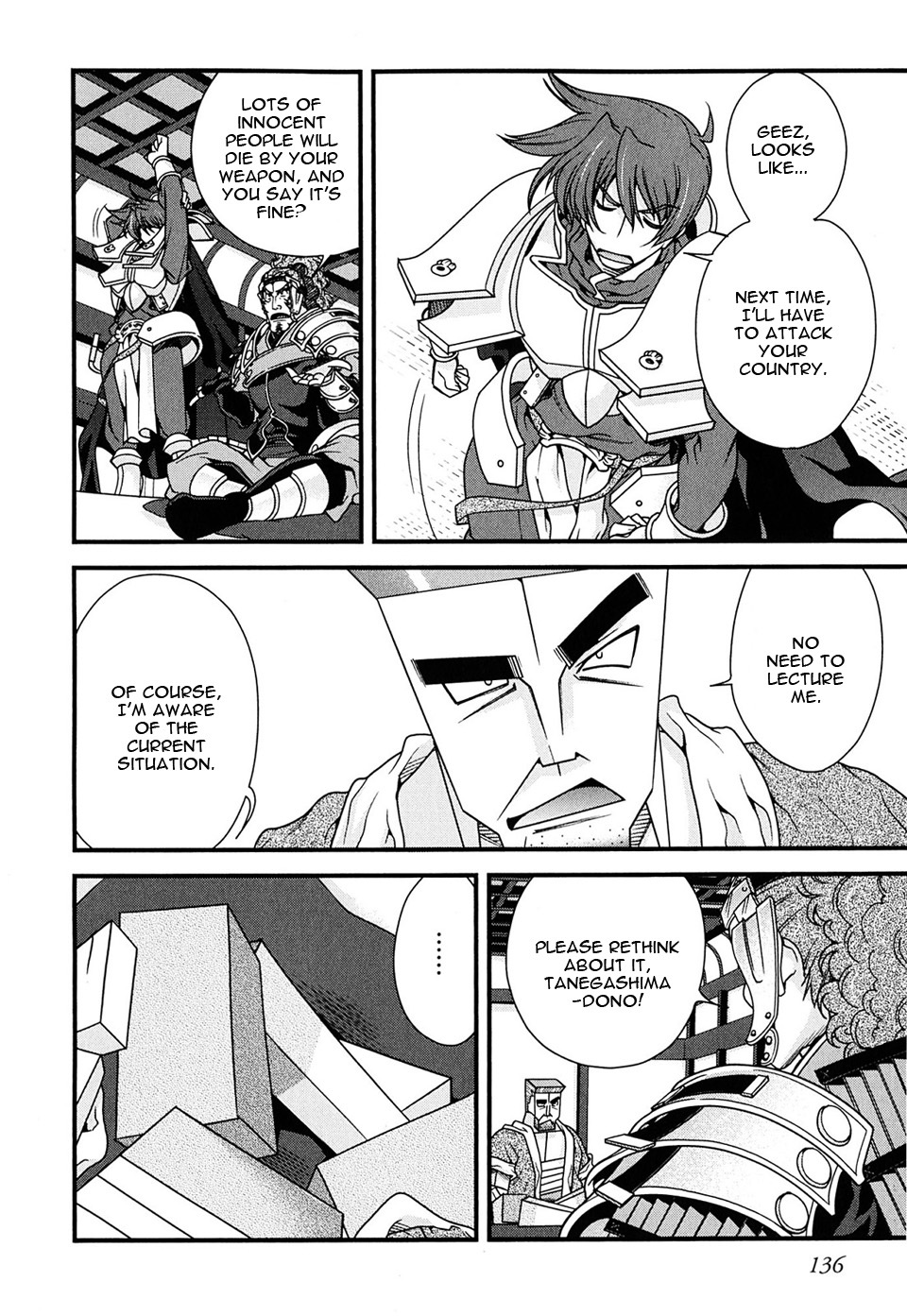 Sengoku Rance Chapter 6 page 42 - Chapter 6: Turn 06: Boisterous Dance of Dogs & Monkey