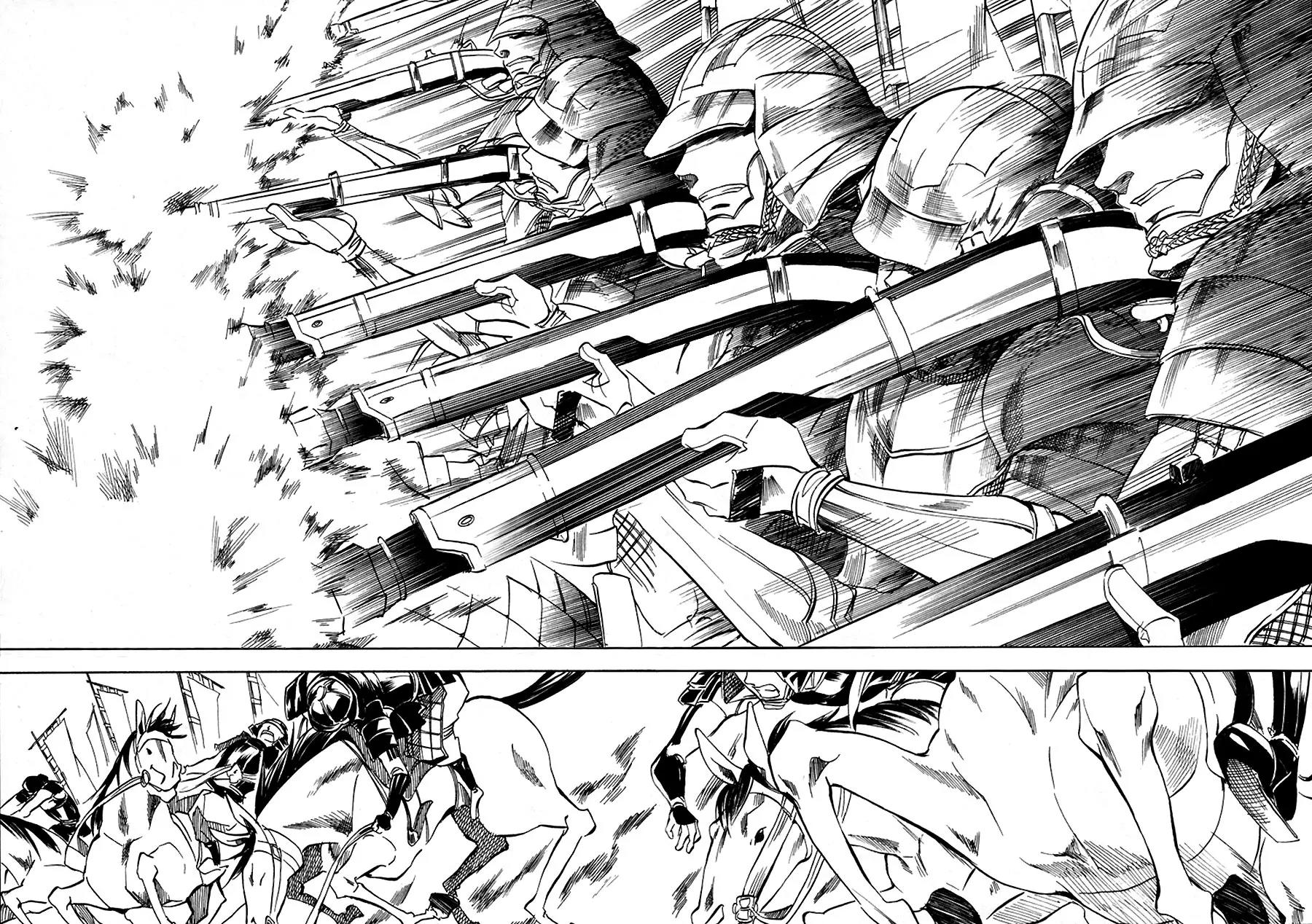 Sengoku Strays Chapter 10 page 33 - Chapter 10: The Battle We Cannot Lose