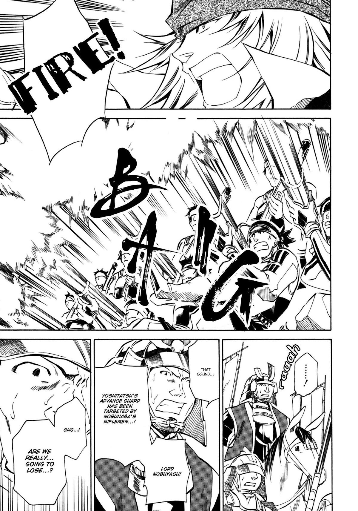Sengoku Strays Chapter 12 page 38 - Chapter 12: The Value of an Alliance