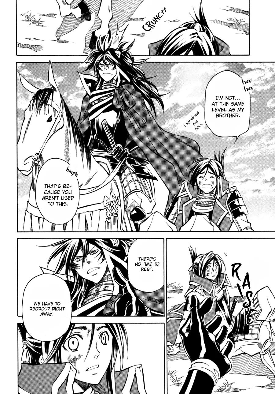 Sengoku Strays Chapter 13 page 34 - Chapter 13: Burst Forth, Young One