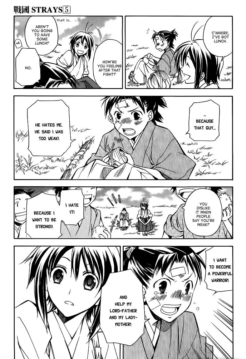 Sengoku Strays Chapter 21 page 20 - Chapter 21: Her Presence