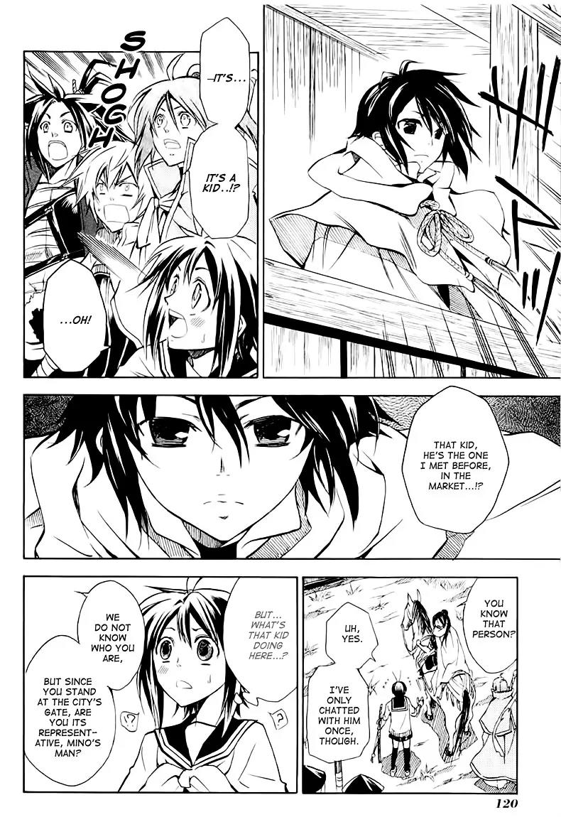 Sengoku Strays Chapter 25 page 23 - Chapter 25: At the Gate of Attack and Defense
