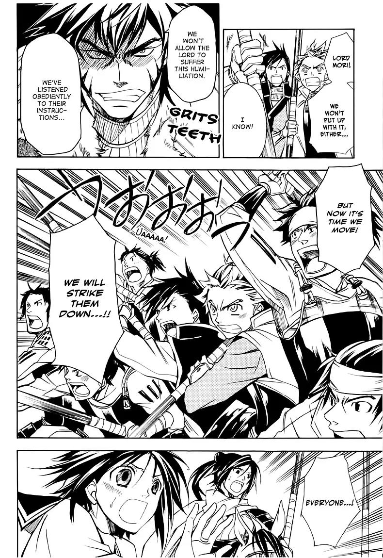 Sengoku Strays Chapter 25 page 31 - Chapter 25: At the Gate of Attack and Defense