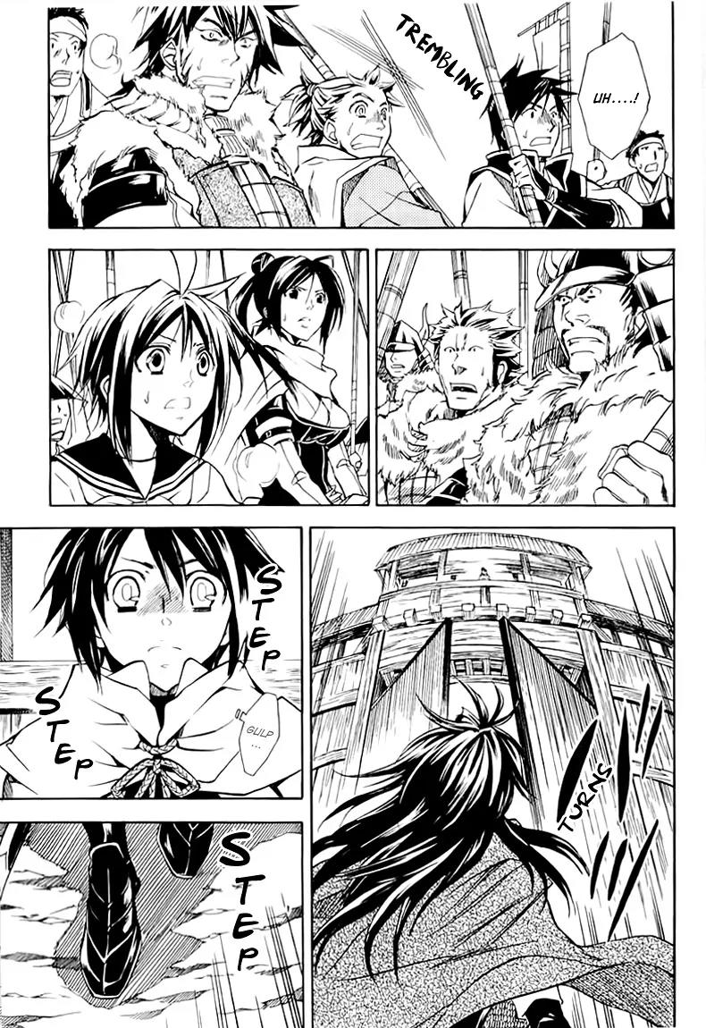 Sengoku Strays Chapter 25 page 34 - Chapter 25: At the Gate of Attack and Defense
