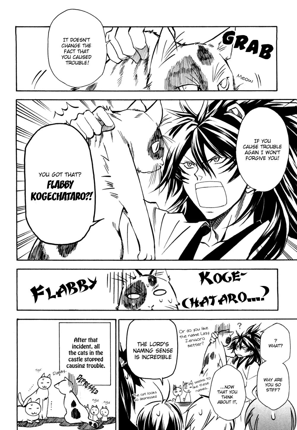 Sengoku Strays Chapter 31.5 page 11 - Chapter 31.5: The Lord and the Cat