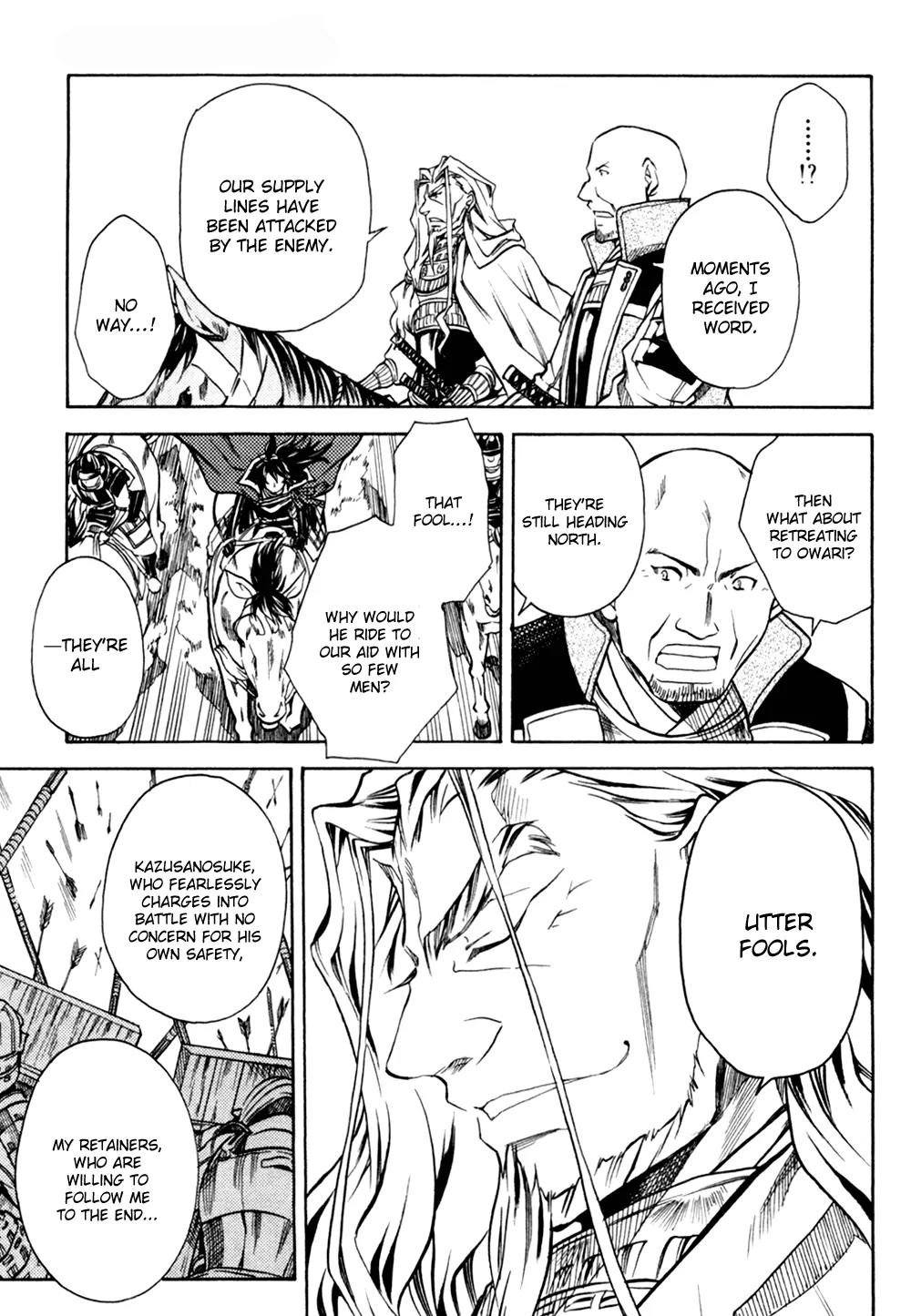 Sengoku Strays Chapter 31 page 11 - Chapter 31: Bloody Battle