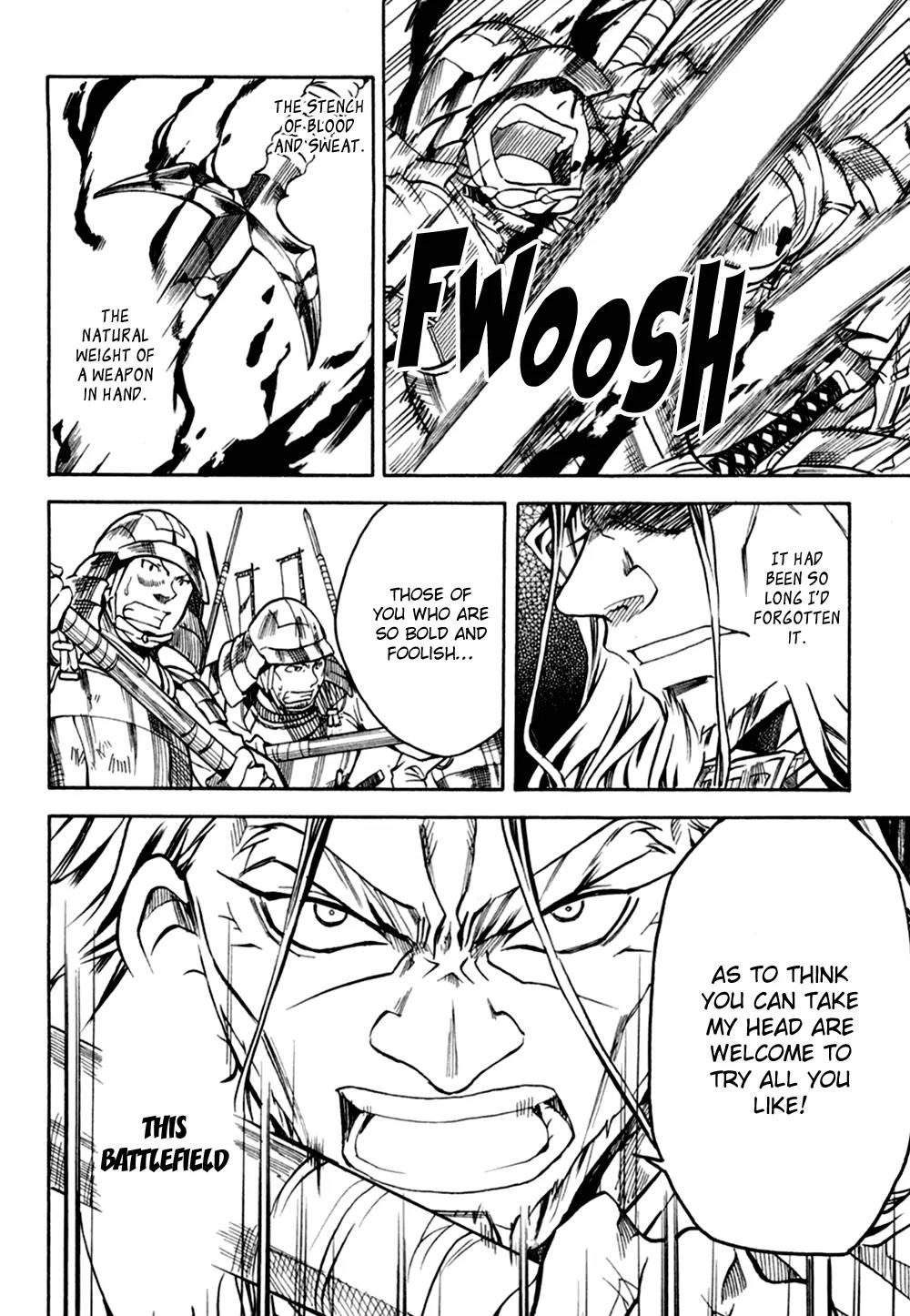 Sengoku Strays Chapter 31 page 16 - Chapter 31: Bloody Battle
