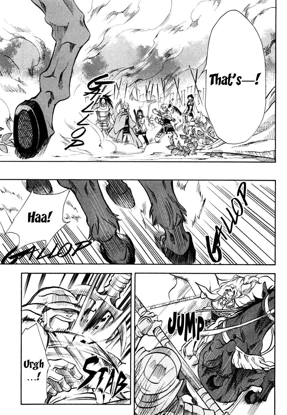 Sengoku Strays Chapter 31 page 21 - Chapter 31: Bloody Battle