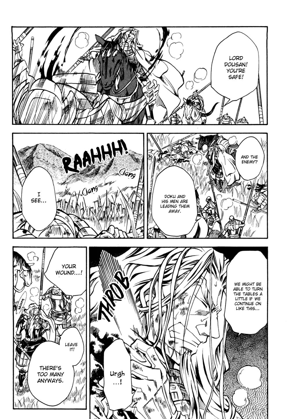 Sengoku Strays Chapter 31 page 22 - Chapter 31: Bloody Battle