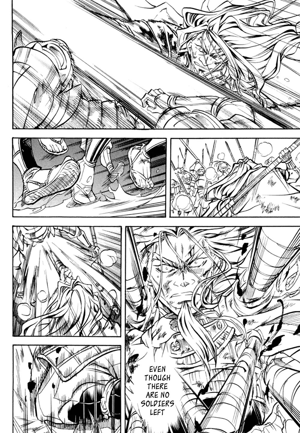 Sengoku Strays Chapter 31 page 34 - Chapter 31: Bloody Battle