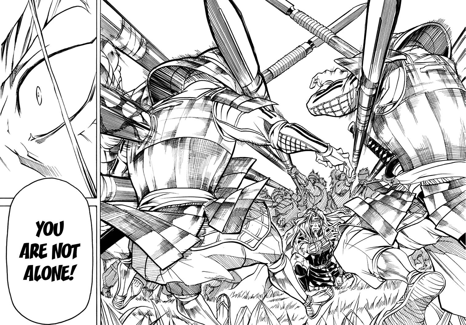 Sengoku Strays Chapter 31 page 36 - Chapter 31: Bloody Battle