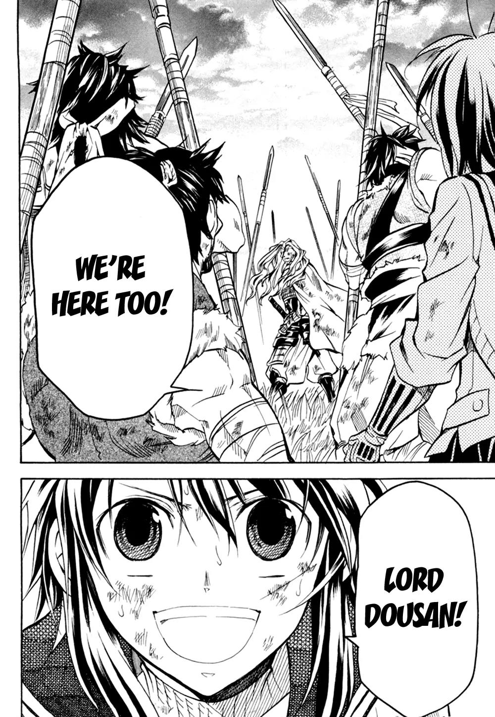 Sengoku Strays Chapter 31 page 37 - Chapter 31: Bloody Battle