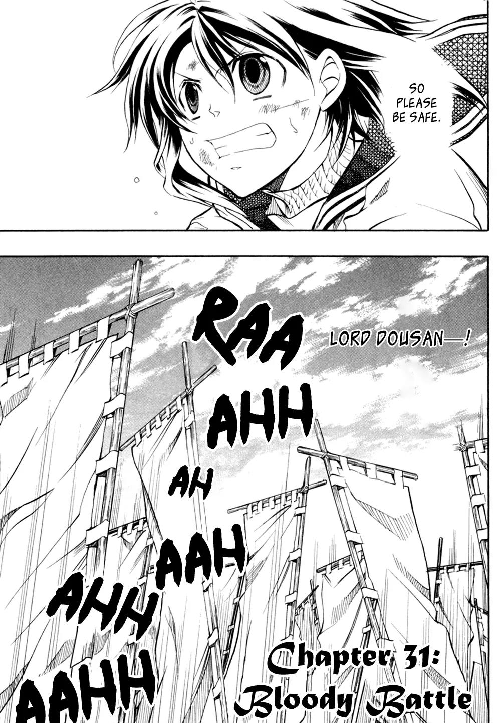 Sengoku Strays Chapter 31 page 5 - Chapter 31: Bloody Battle