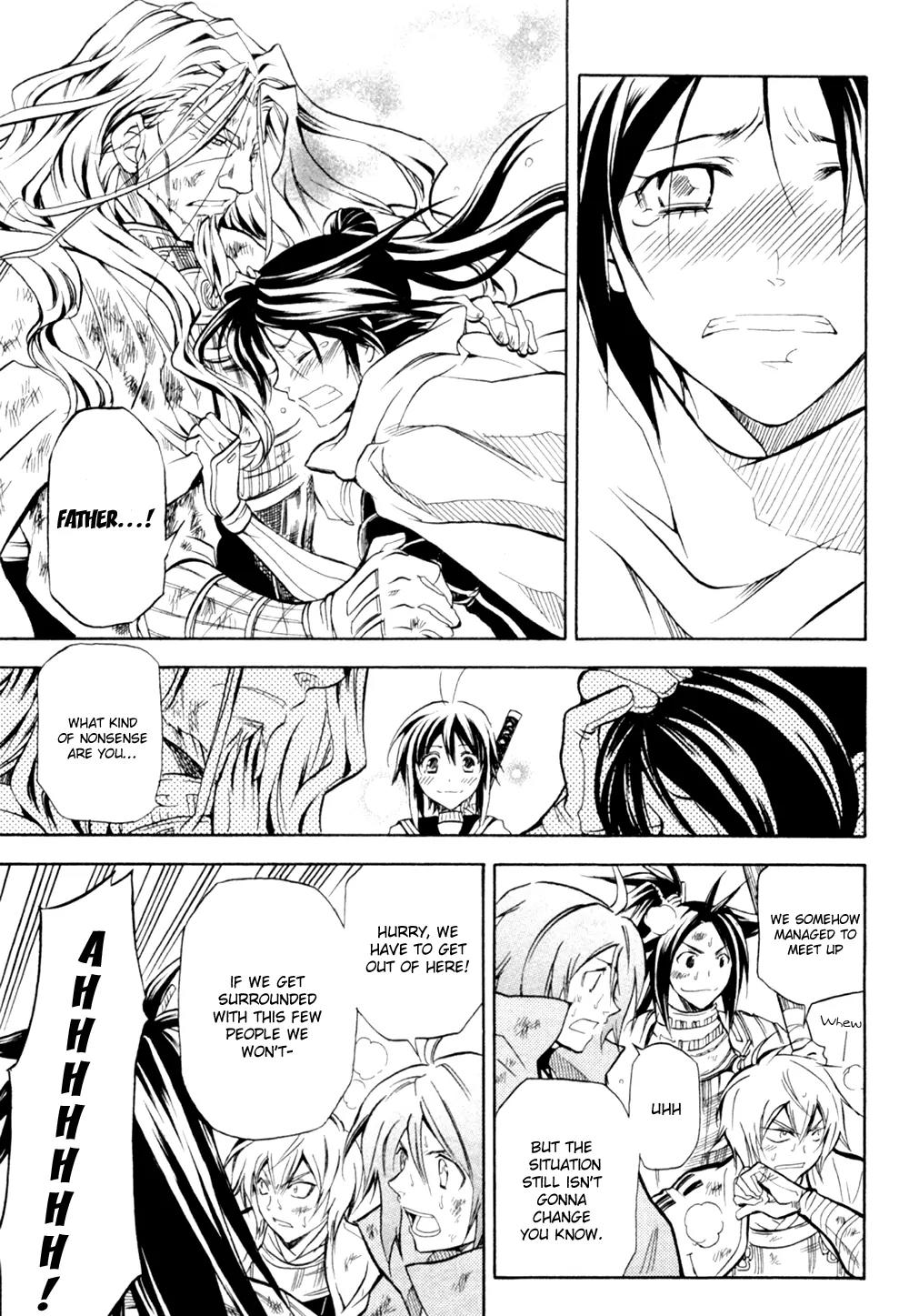 Sengoku Strays Chapter 32 page 10 - Chapter 32: Father and Son