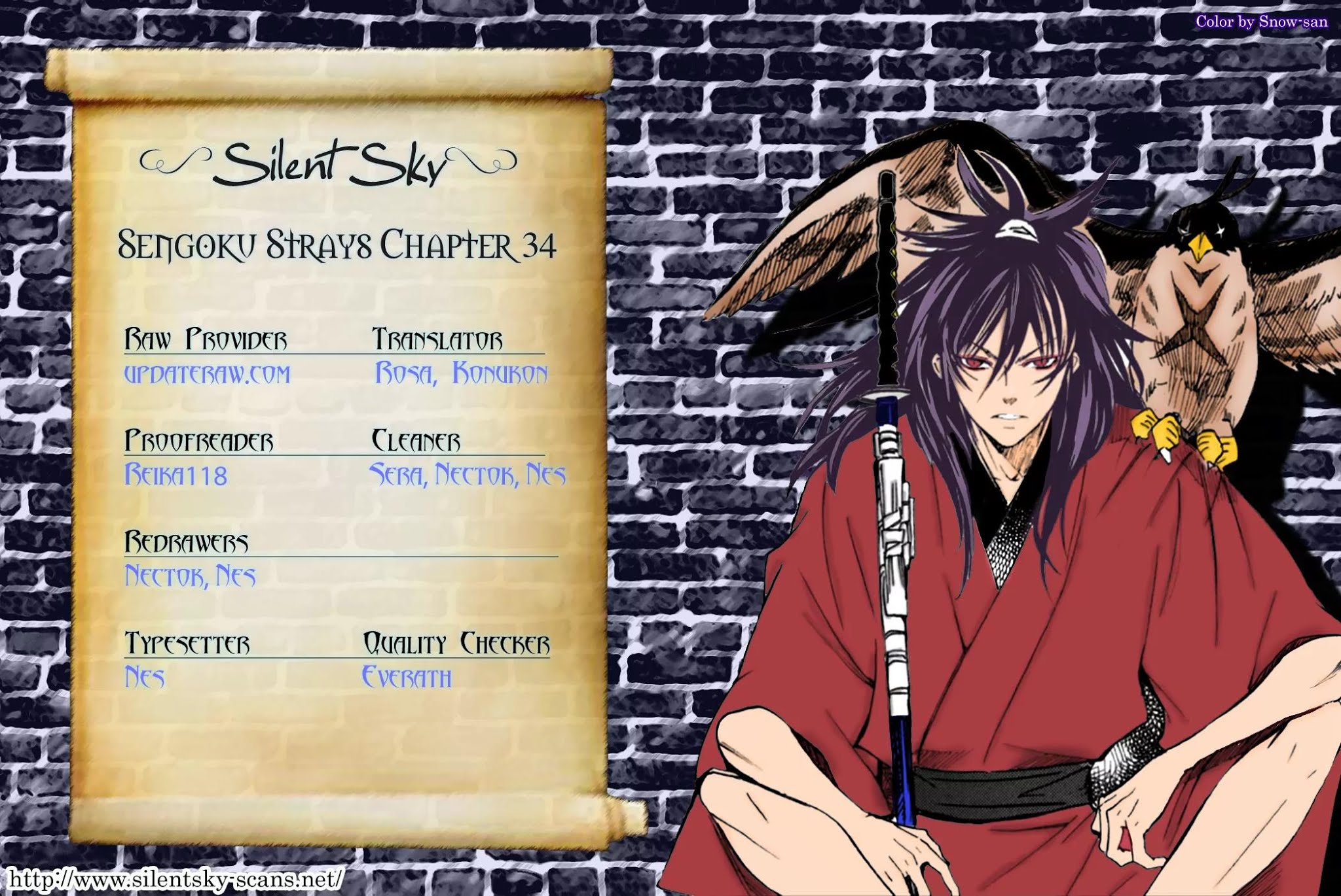 Sengoku Strays Chapter 34 page 1 - Chapter 34: Omen of Betrayal
