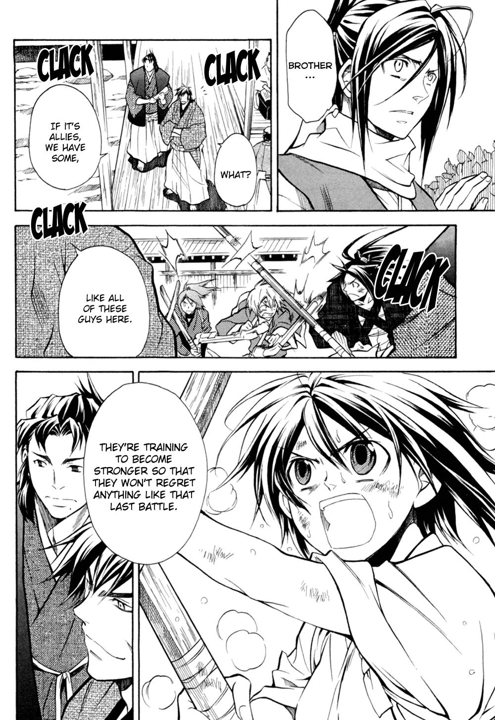 Sengoku Strays Chapter 34 page 12 - Chapter 34: Omen of Betrayal